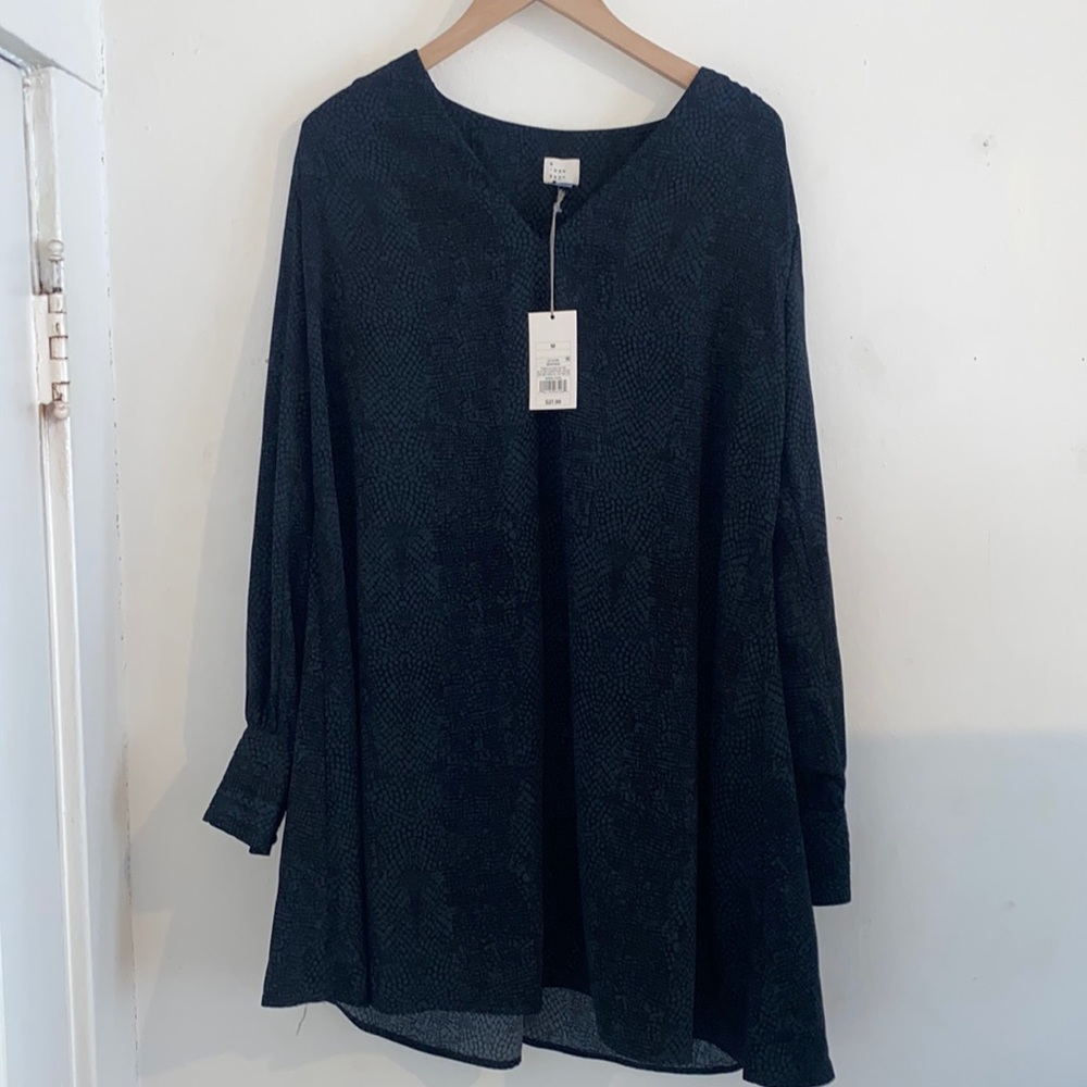 NWT Long Sleeve Patterned Dress - A New Day (Target)